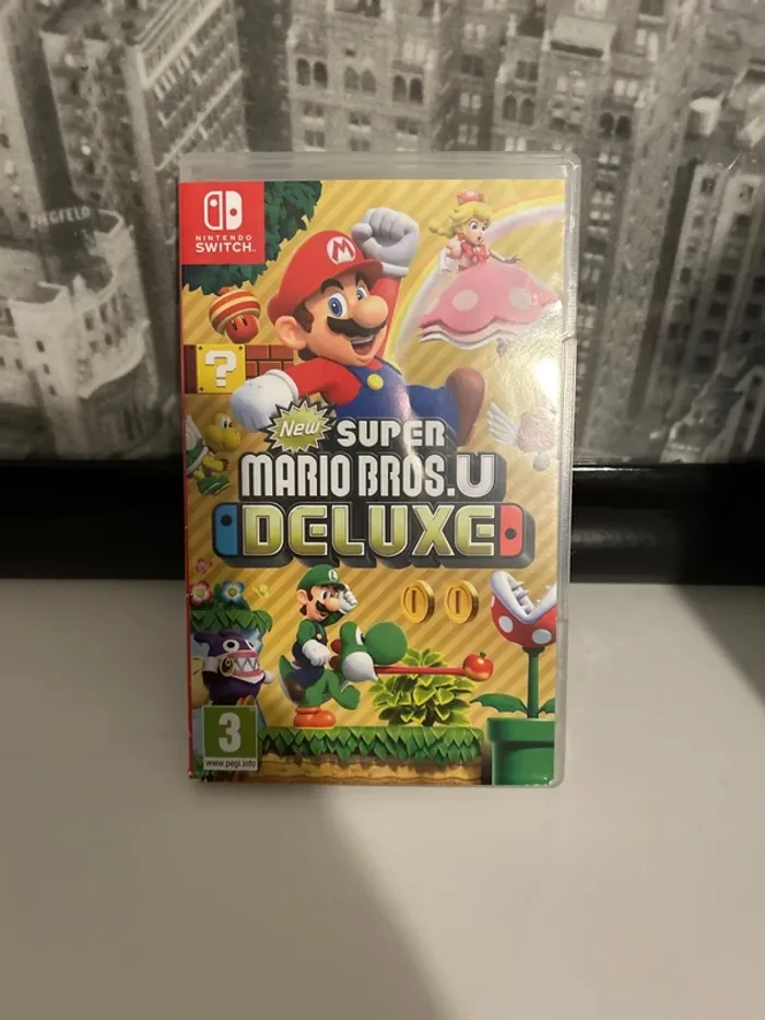 Super Mario Bros U Deluxe - jeu Switch