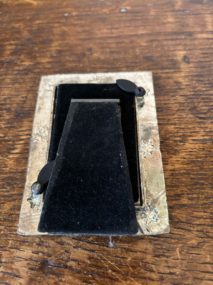 Petit cadre photo floral vintage à poser - photo numéro 5