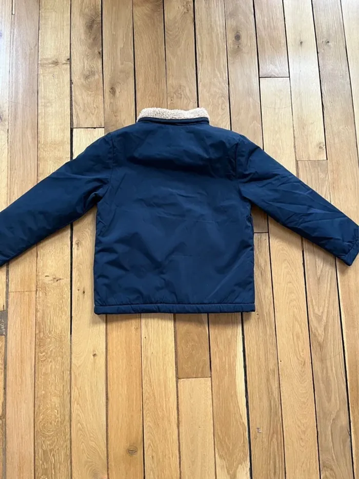 Manteau Zara doublé Sherpa/mouton/fourrure - photo numéro 4