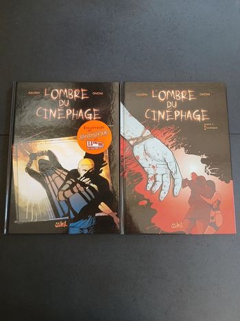 Lot de 2 bd l ombre du cinephage 1 et 2,EO