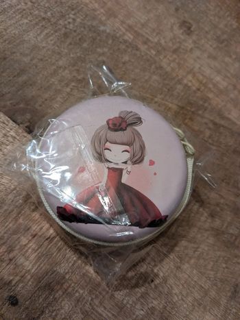 Porte monnaie rond fille