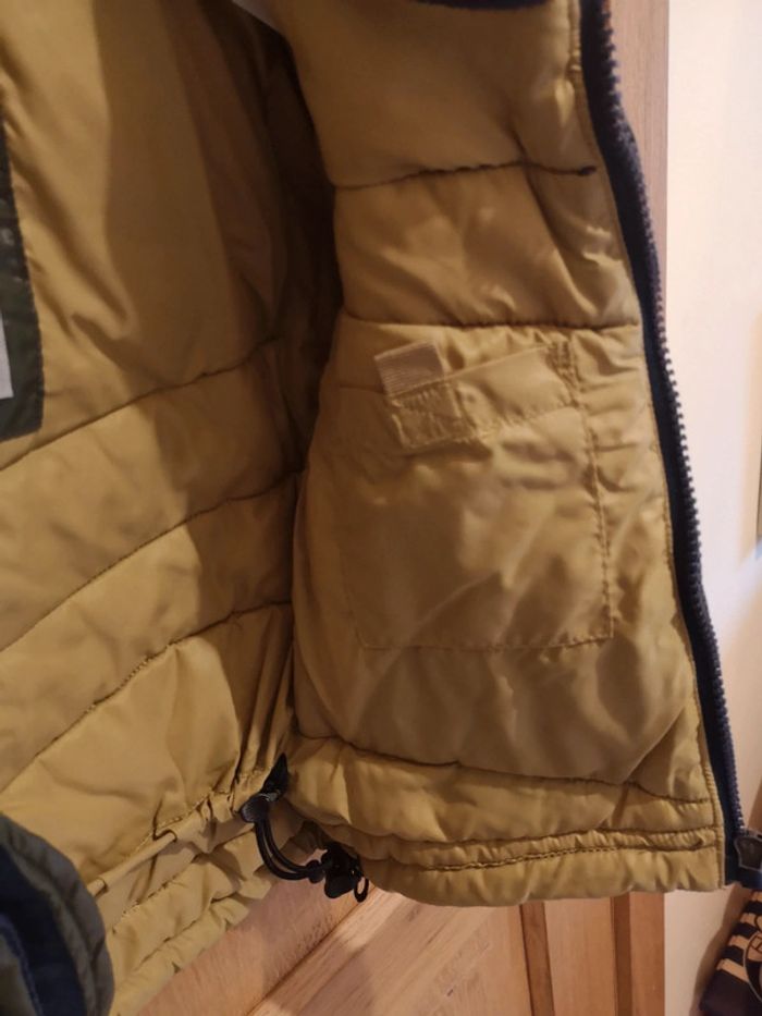 Manteau doudoune Replay en kaki 12 mois - photo numéro 9