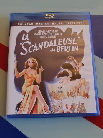 Blu Ray La Scandaleuse de Berlin (Marlene Dietrich, Jean Arthur, Billy Wilder)