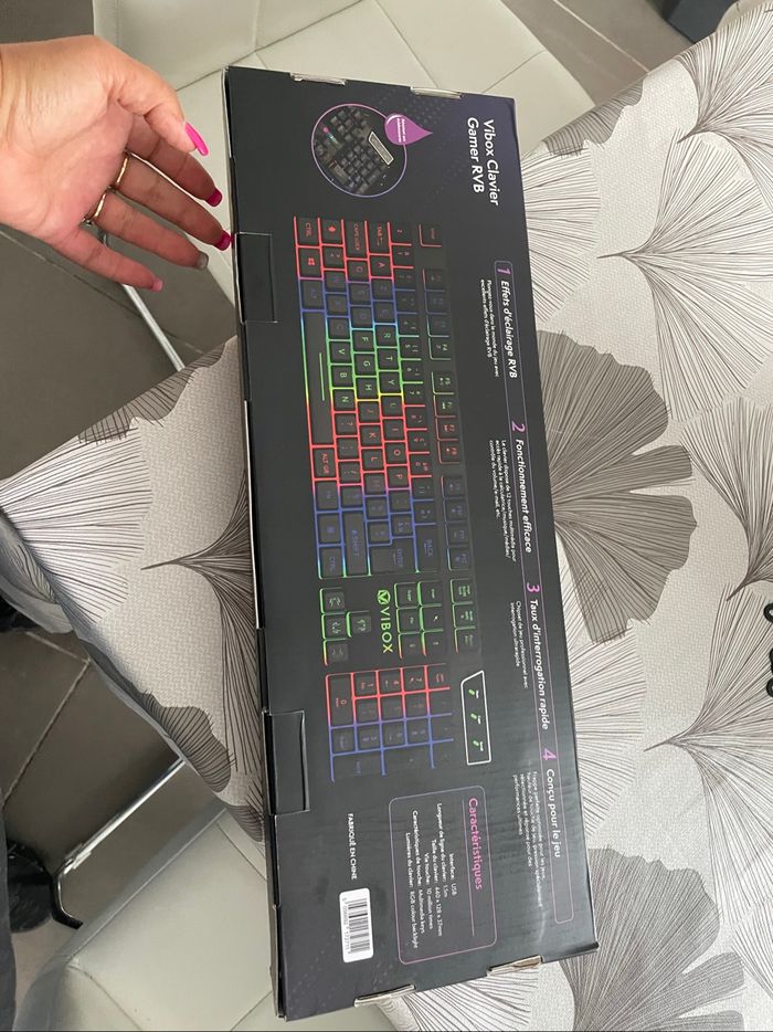 Clavier gaming vibox