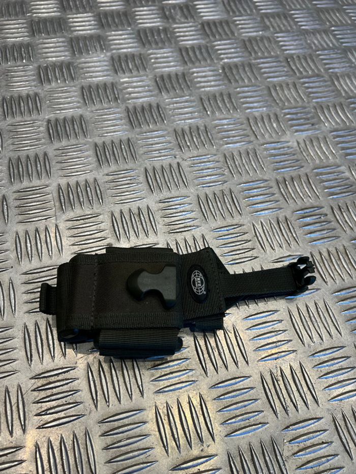 Étui téléphone mobile phone holder molle mfh od kaki neuf - photo numéro 4
