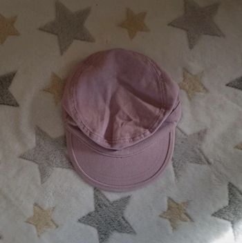 Casquette fille rose 2/4ans