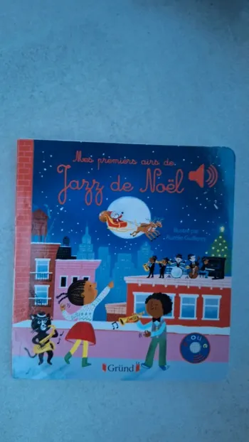 Livre musical jazz Noël
