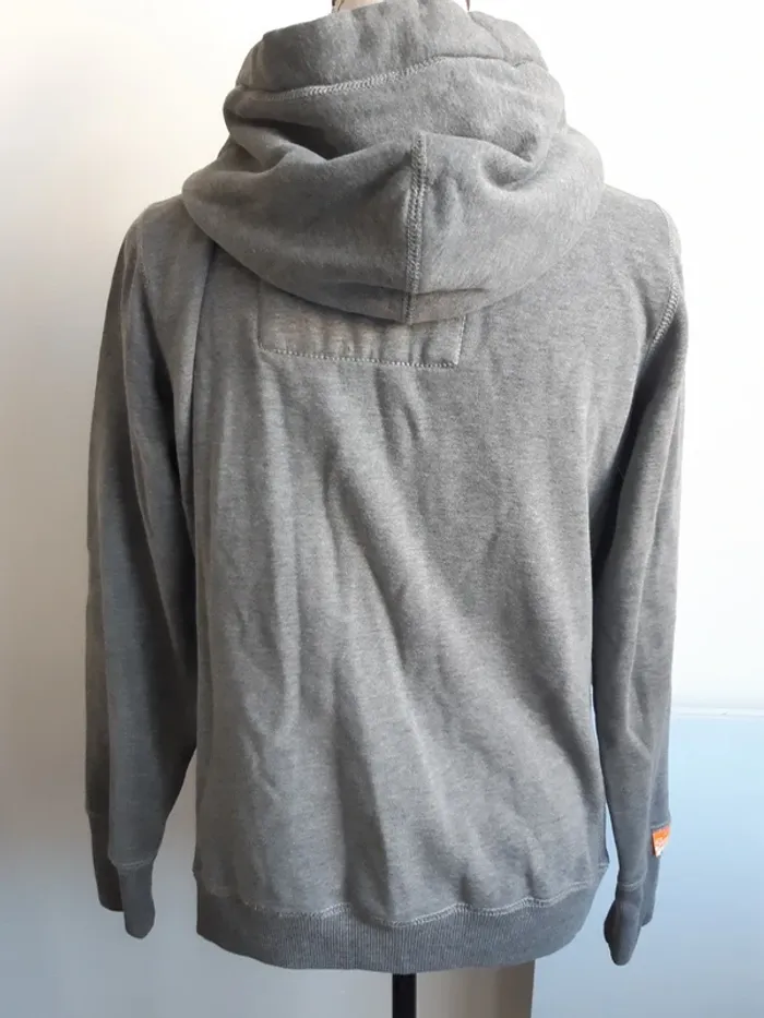 Gilet zippé à capuche Superdry T40 - photo numéro 7