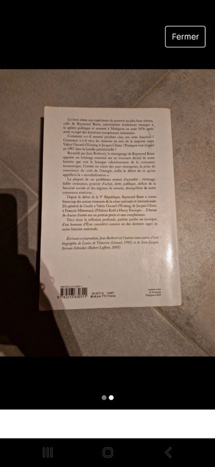 Livre l'expérience du pouvoir - photo numéro 2