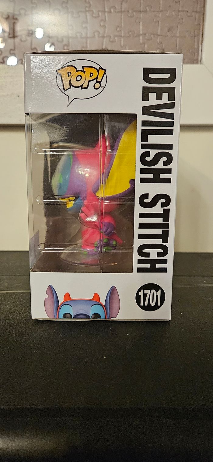Funko Pop Devilish Stitch Edition Chase - photo numéro 2