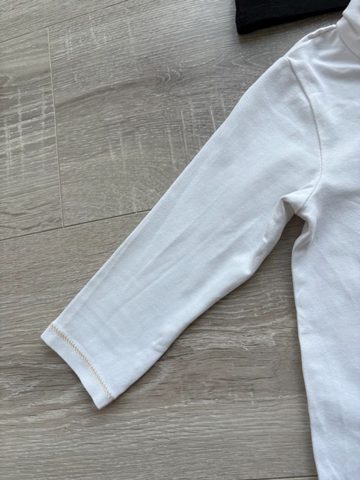 2 sous pulls noir et blanc 24 mois - photo numéro 9