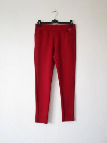 Jegging rouge Agathe & Louise 42 NEUF