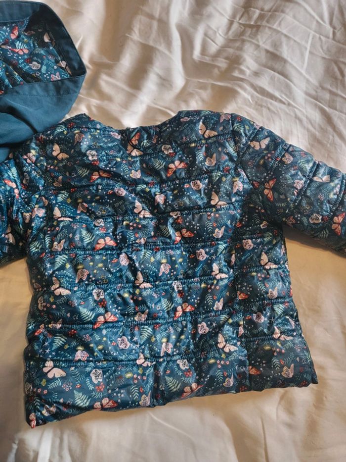 Manteau Sergent major 2 en 1 turquoise - photo numéro 6