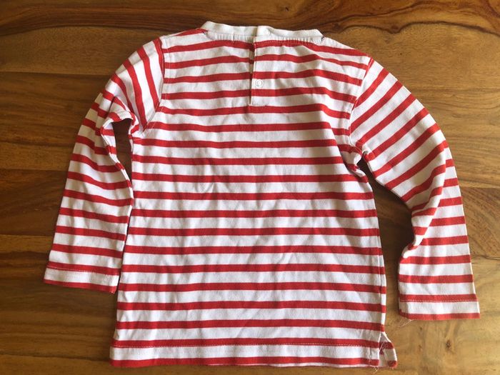 T shirt teeshirt manche longue enfant bébé garçon Baby by Gémo 18 mois - photo numéro 3