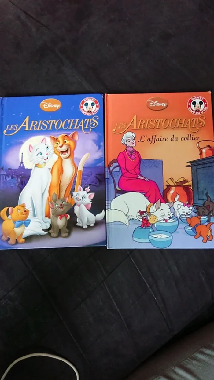 Le lot de 2 livres Aristochats