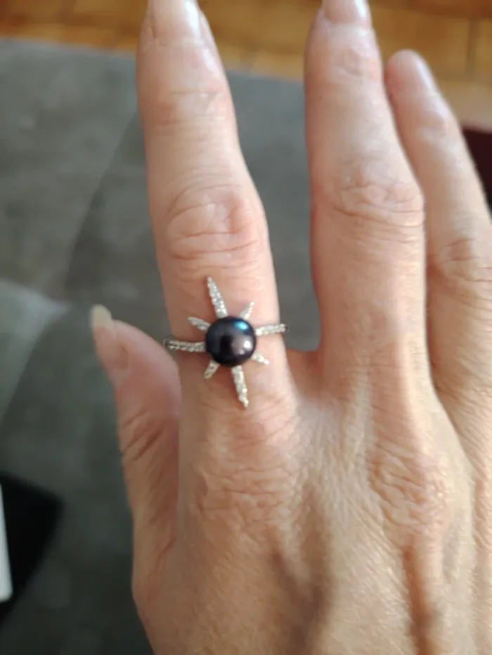 Bague avec Perles de Culture Trésor Secret - photo numéro 2