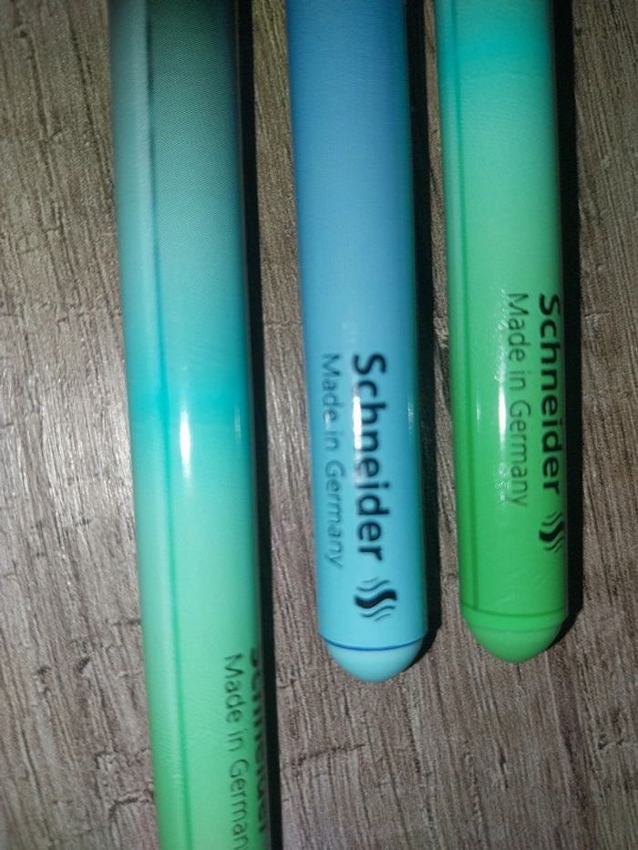 Lots de 3 Stylos plumes Schneider - photo numéro 3