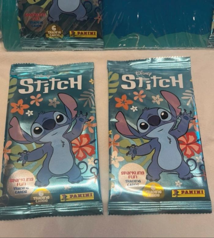Maxi Kit panini cartes à collectionner STITCH - photo numéro 8