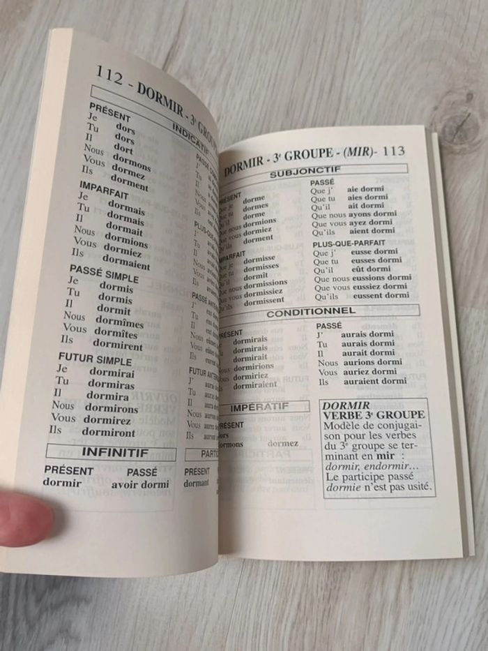 livre Dictionnaire des conjugaisons - photo numéro 2
