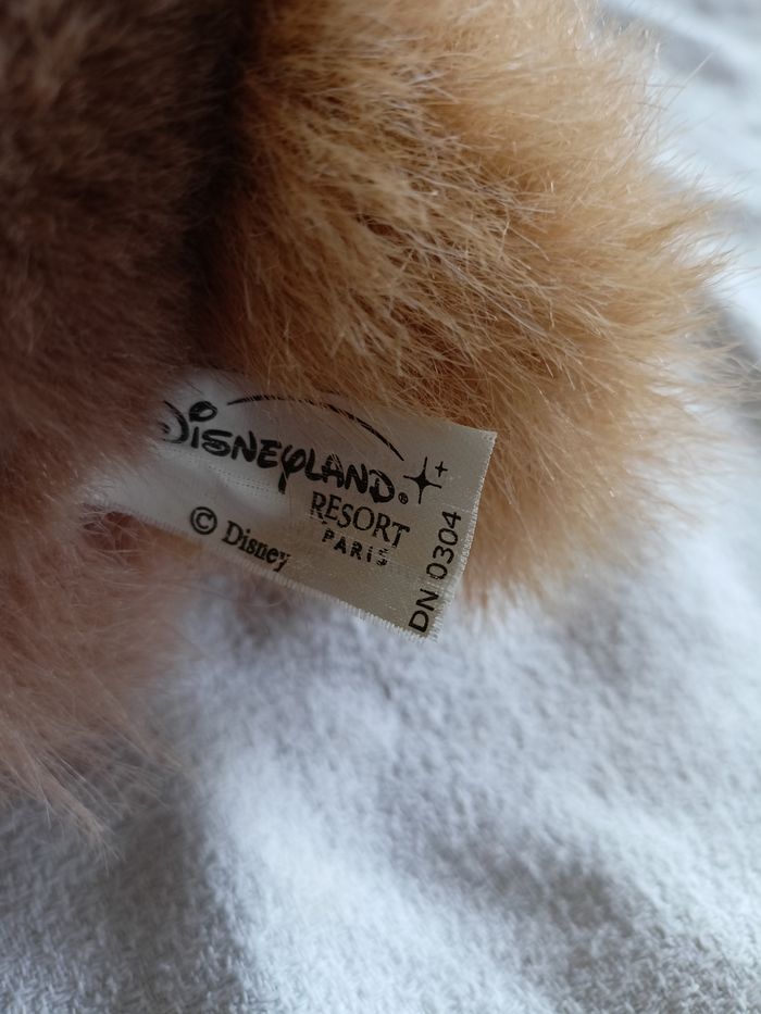 Peluche lady belle et le clochard Disneyland Paris - photo numéro 6