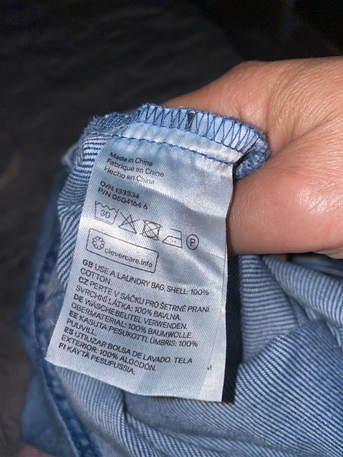 Robe En Jean Délavé Taille 36 - photo numéro 8