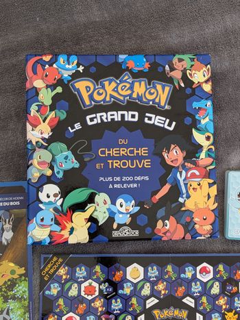 Jeu pokémon Cherche et trouve