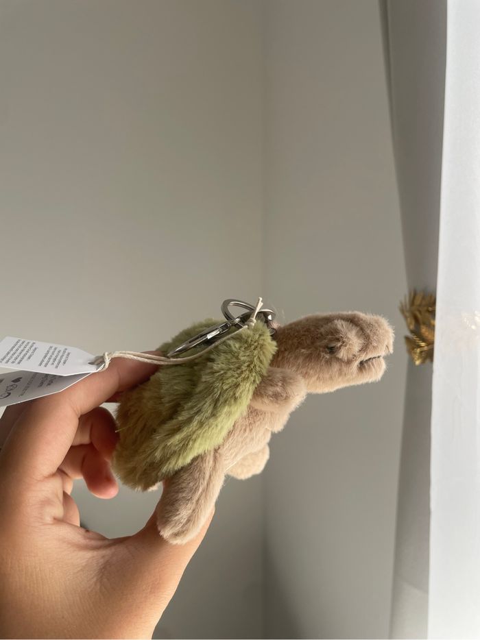 Porte clefs en peluche Timmy la tortue 🐢 - photo numéro 3