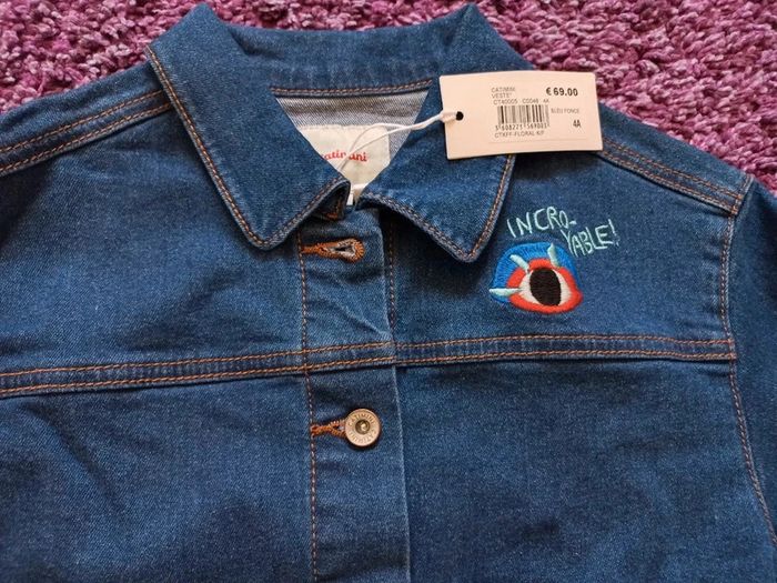 Veste en jean Catimini 4 ans - photo numéro 2