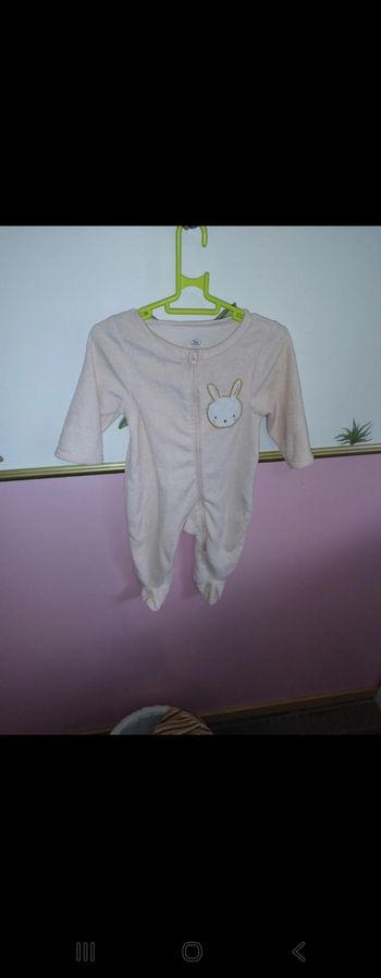 Pyjama grenouillère zip