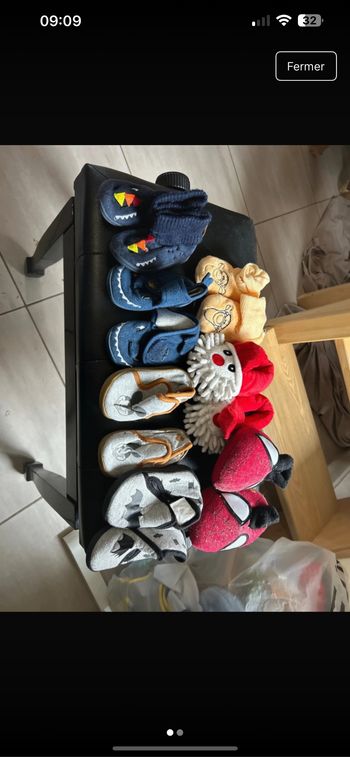 Lots chaussons