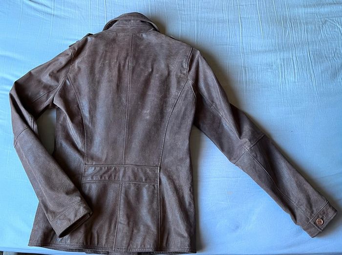 Veste en cuir Bonobo Jeans - photo numéro 5