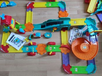 Mon circuit train interactif tut tut bolide VTech complet