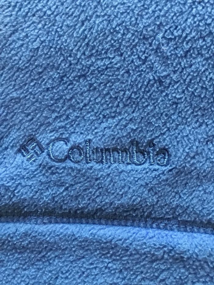 Veste polaire sans manches pour femme Columbia bleu clair taille L 170 - photo numéro 4