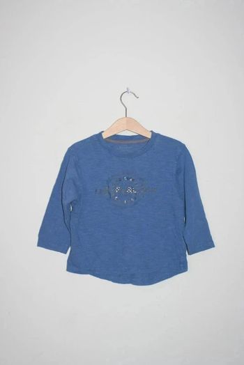 Tee-shirt bleu In Extenso