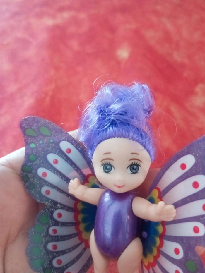 Bébé papillon mauve violet Toi Toys - photo numéro 3