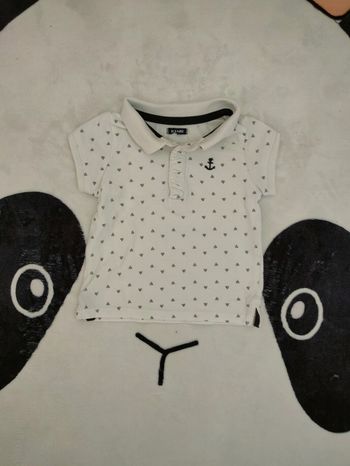 Polo bébé garçon taille 3 mois marque Kiabi