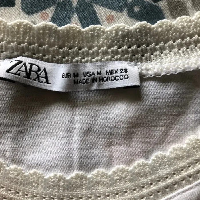Tee shirt Zara en taille M - photo numéro 4