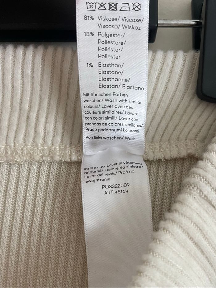 Pantalon jambes larges évasés beige oceans apart marly flared - photo numéro 5