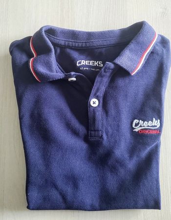 Polo Creeks bleu marine garçon 10 ans