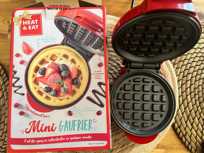 Mini gaufrier
