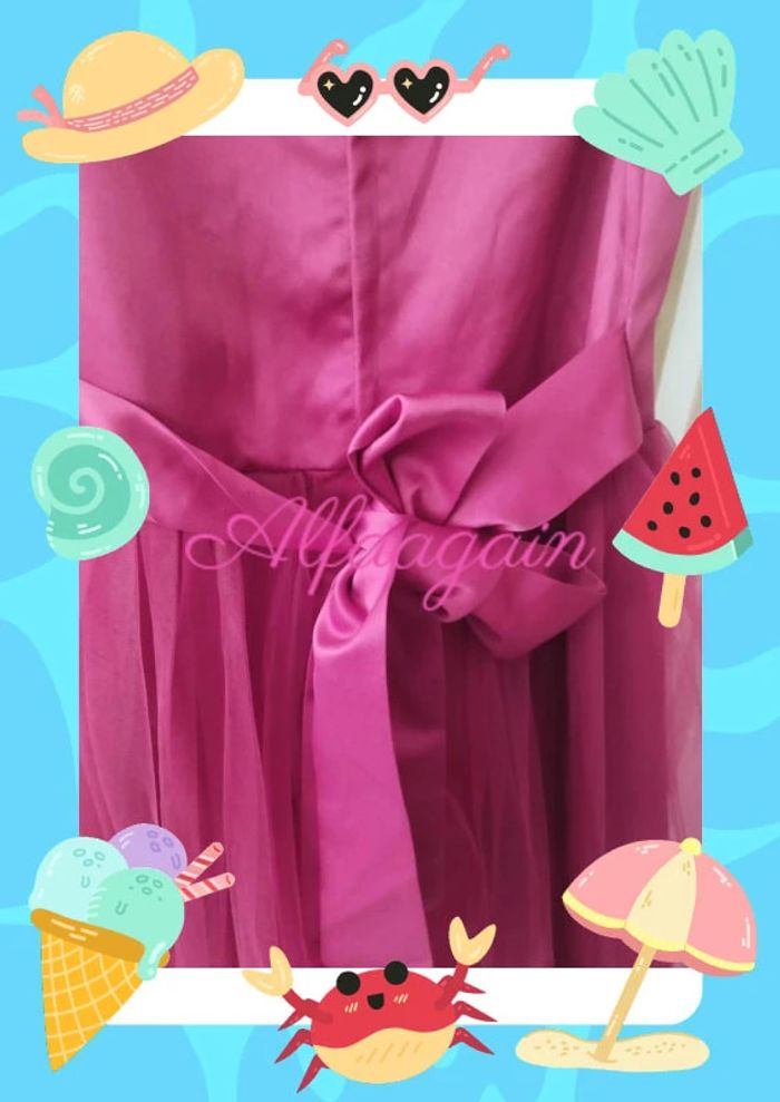 Robe de soirée cérémonie rouge 10/12ans - photo numéro 8