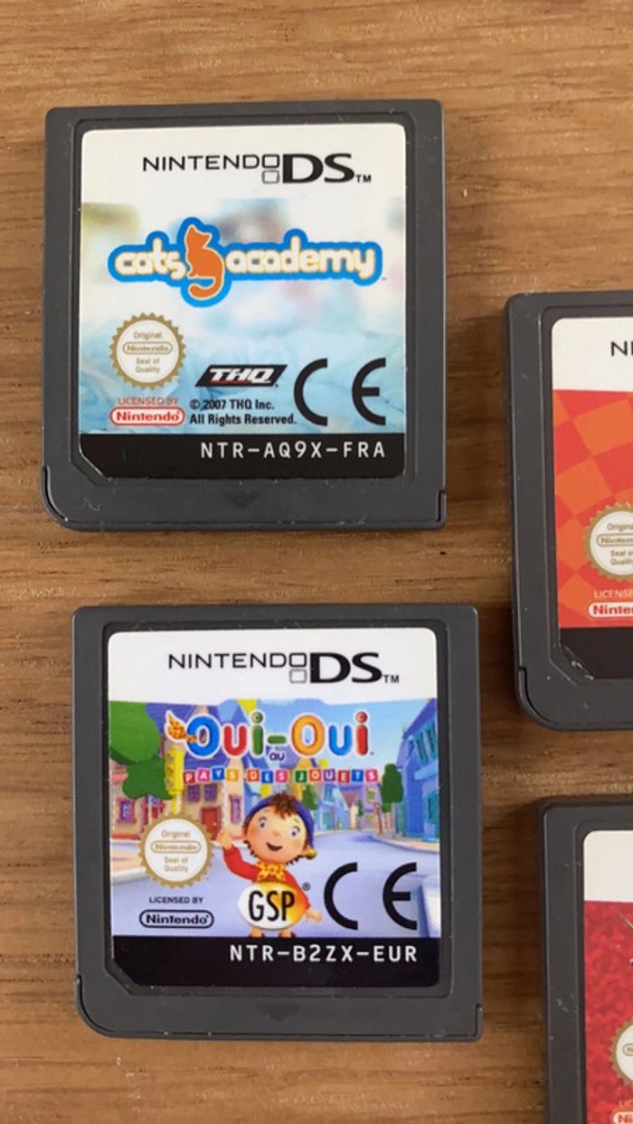 6 Jeux DS Nintendo Le lot - photo numéro 2
