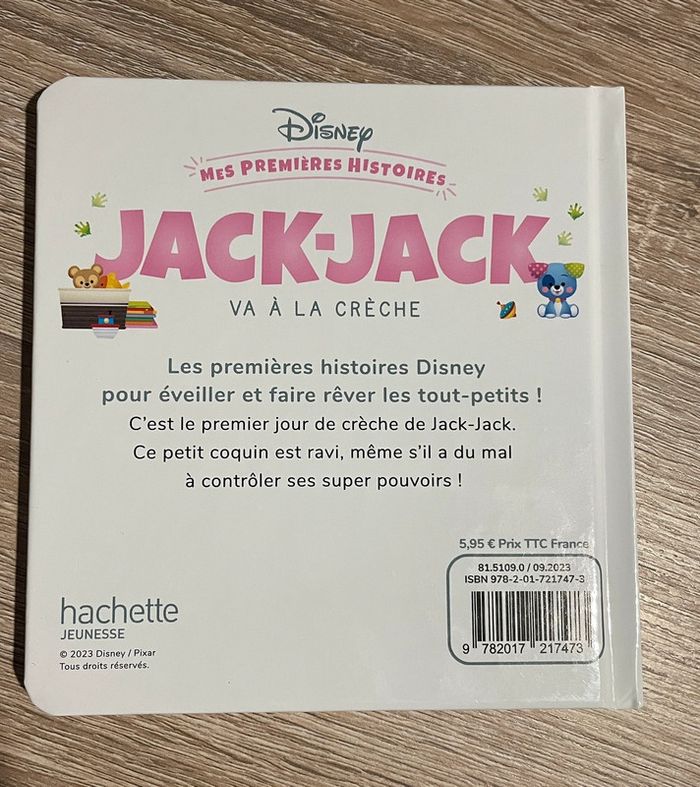 Livre Mes premières histoires Jack-jack va à la crèche - photo numéro 2