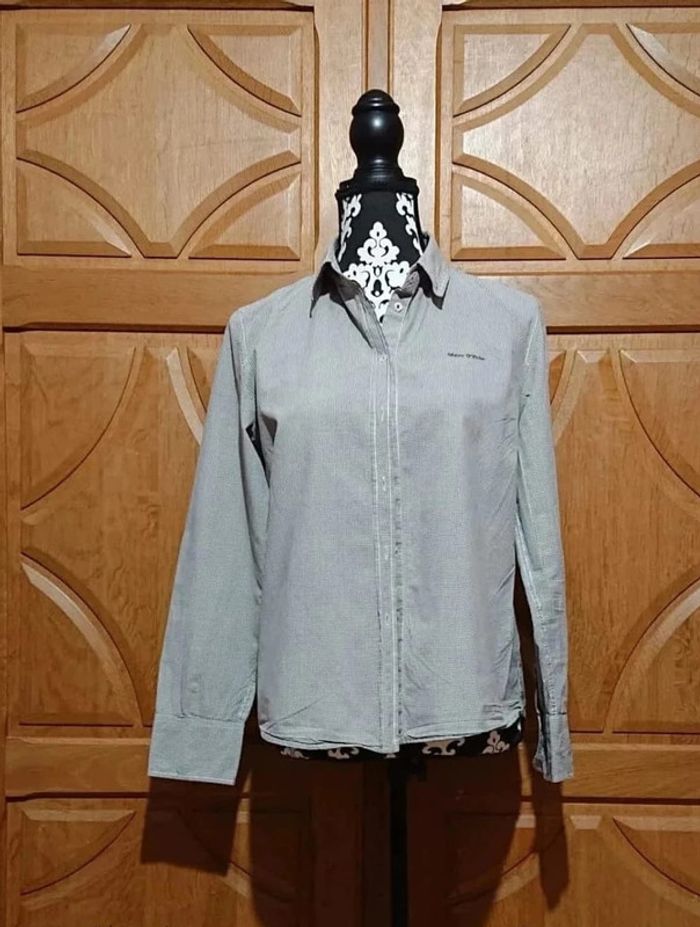Chemise casual à carreaux Marc O 'Polo en coton 100% taille40 - photo numéro 2