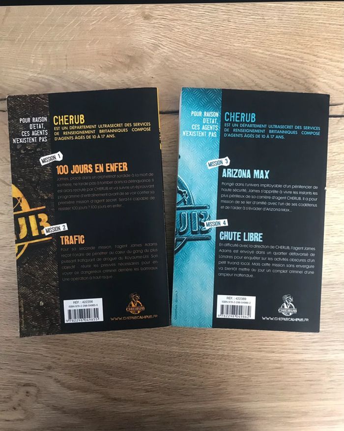Livres Cherub T 1, 2, 3 et 4 - photo numéro 2