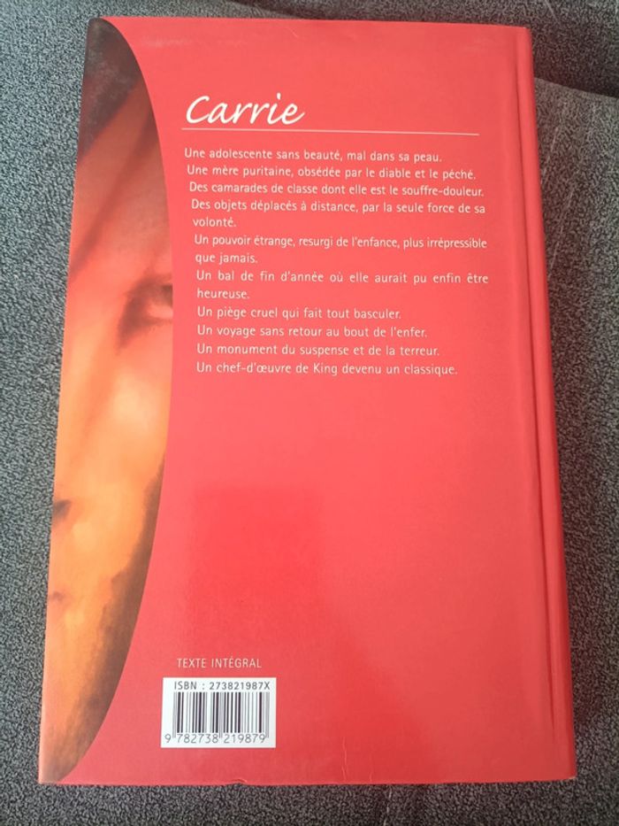Livre Carrie - photo numéro 2