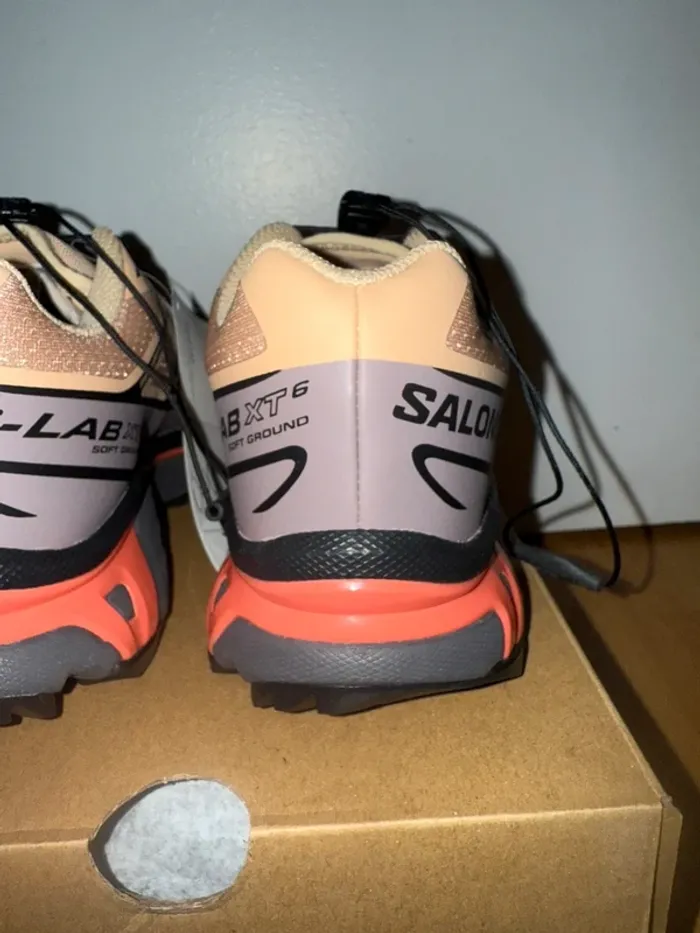 Salomon XT-6 Hazelnut Quail Living Corail - photo numéro 5