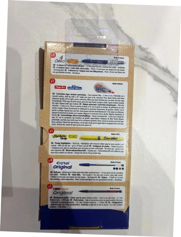 Lot stylo crayon de couleur BIC - photo numéro 4