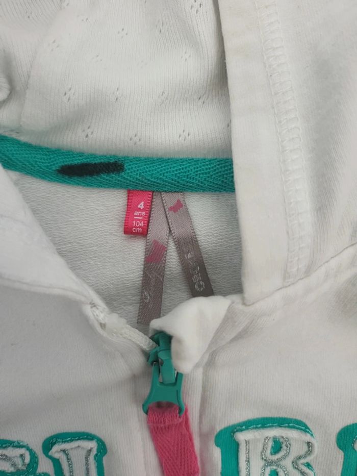 Gilet fille 4 ans orchestra très bon état - photo numéro 3