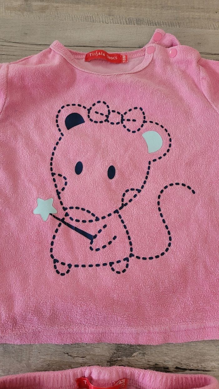 Pyjama fille deux pièces 18 mois - photo numéro 4